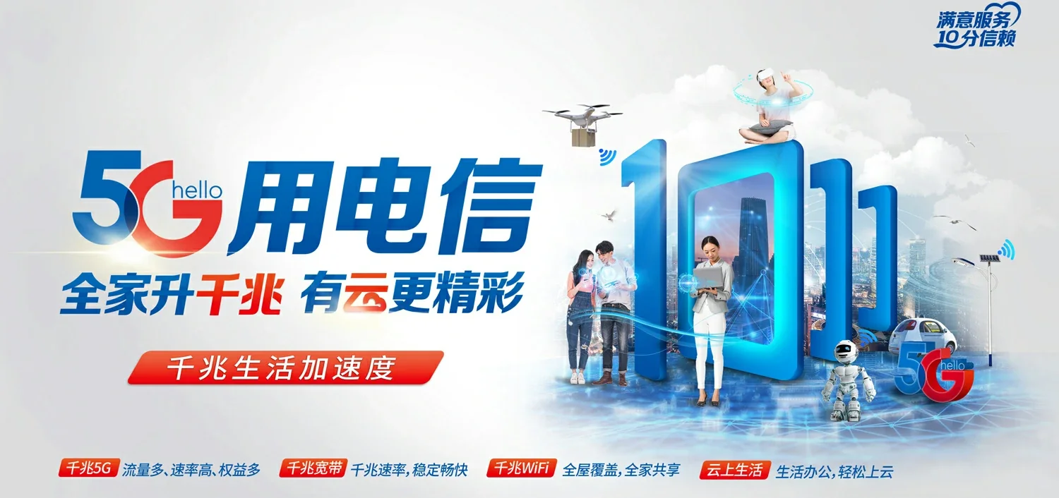 中国电信 珲春市电信宽带 宽带套餐